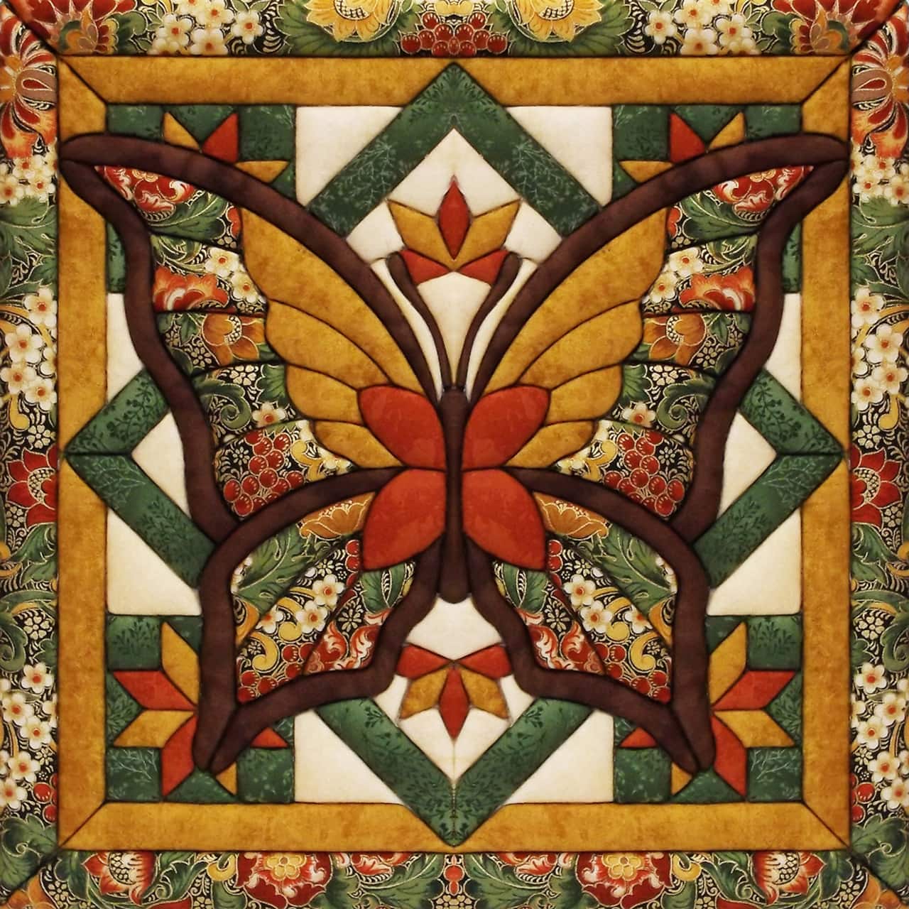 Quilt Magic® Fall Butterfly No Sew Wall Hanging Kit